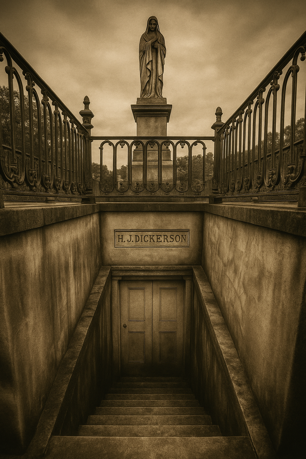 Grave of Captain Henry James Dickerson